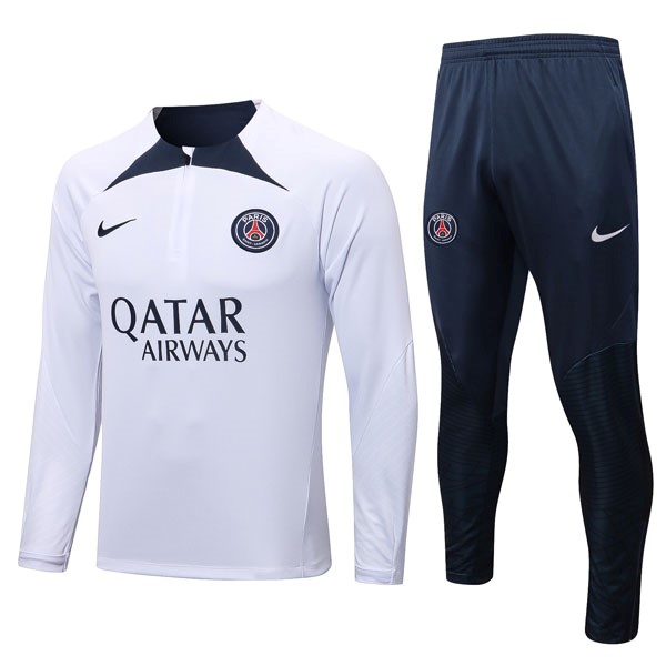 Sudadera De Training PSG 2022-2023 Blanco Azul